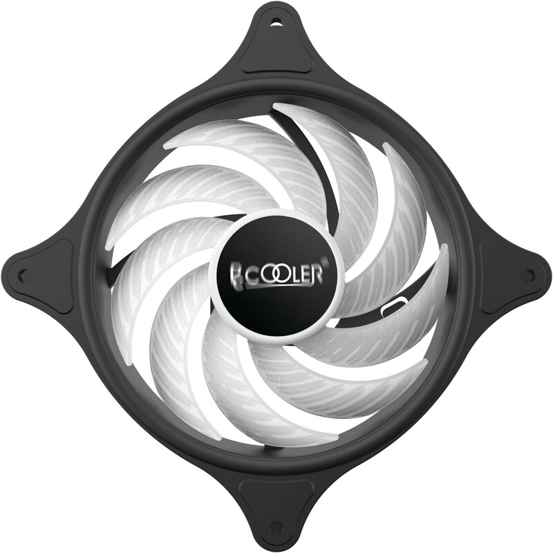 Вентилятор PCCooler FX-120-3 FRGB Black