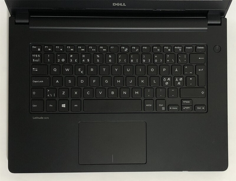 Ноутбук Dell Latitude 3470 / 14" (1366x768) / i3-6100U / 8GB / 128GB SSD / Win10Pro - Б/в