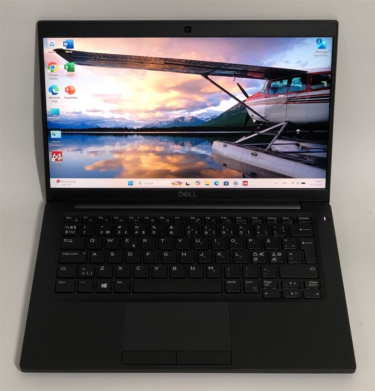 Ноутбук Dell Latitude 7390 / 13.3" FullHD IPS / i5-8350U / 8GB / 256GB SSD / Win11Pro / Backlight - Б/в