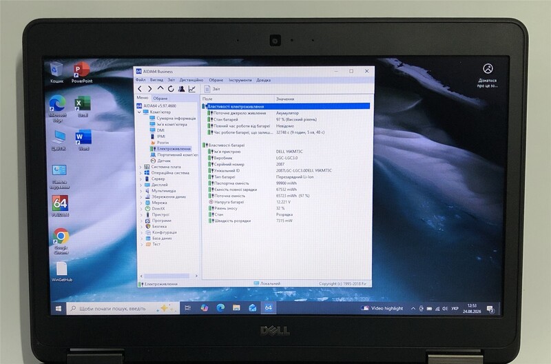 Ноутбук Dell Latitude E5440 / 14" (1366x768) / i5-4200U / 8GB / 500GB HDD / Win10Pro - Б/в