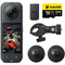 Фото - Екшн-камера Insta360 X5 Motorcycle Multiview Bundle Black (CINSAAHA/MOTO) | click.ua