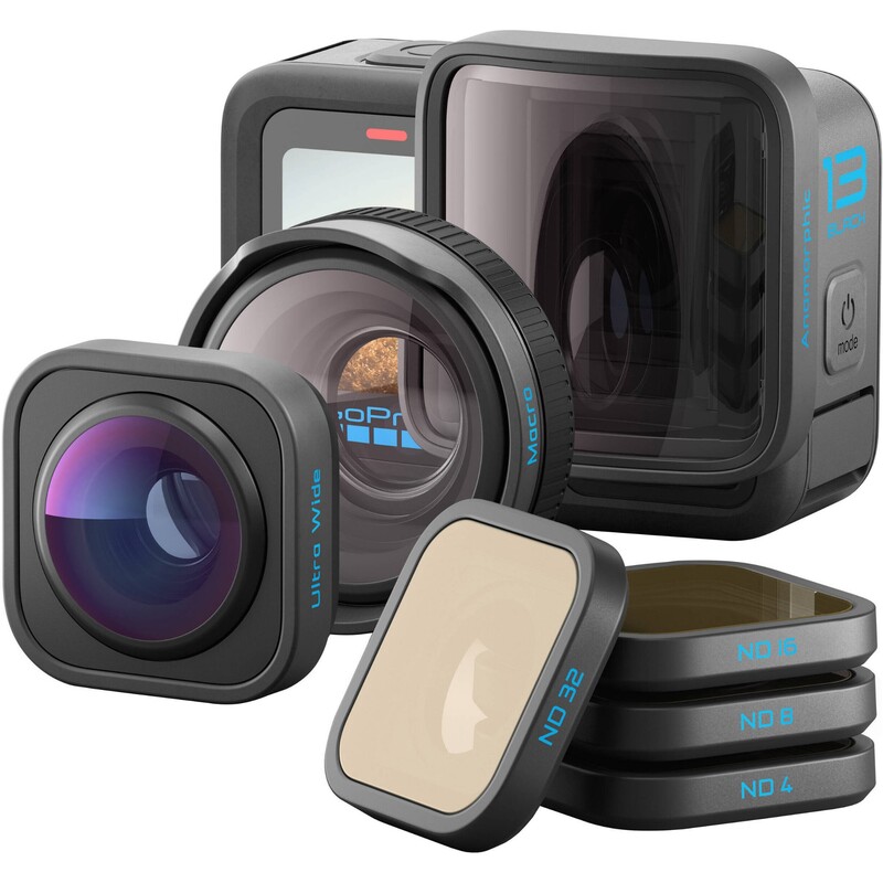 Екшн-камера GoPro Hero13 Black + повна колекція об"єктивів серії HB (CHDRB-132-RW)