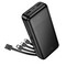 Фото - Универсальная мобильная батарея Hoco J163A Wonderful 20000mAh, 10W Black (6942007664592) | click.ua