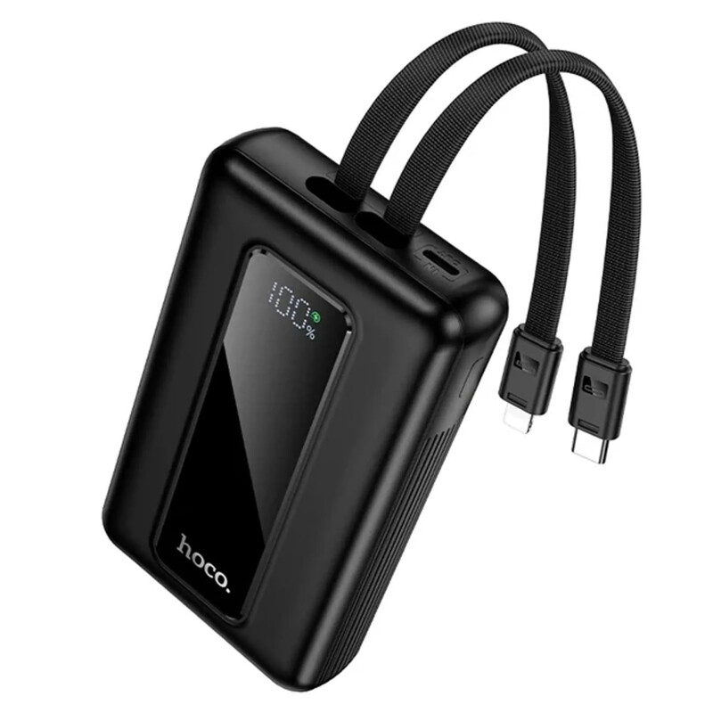 Универсальная мобильная батарея Hoco J162A Full 20000mAh, 22.5W Black (6942007663083)