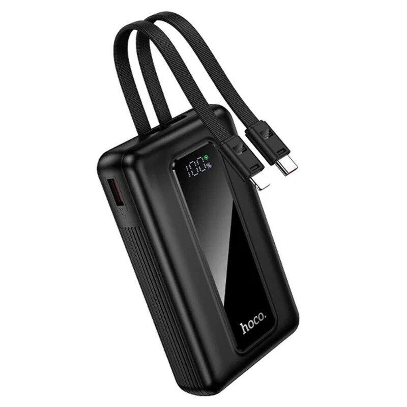 Универсальная мобильная батарея Hoco J162A Full 20000mAh, 22.5W Black (6942007663083)