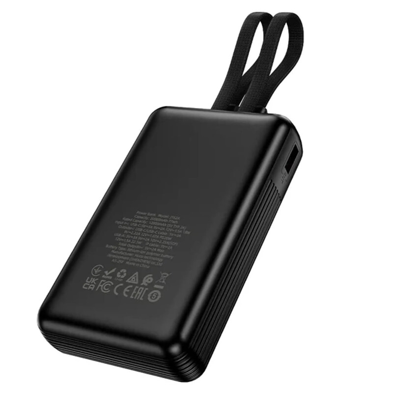 Универсальная мобильная батарея Hoco J162A Full 20000mAh, 22.5W Black (6942007663083)