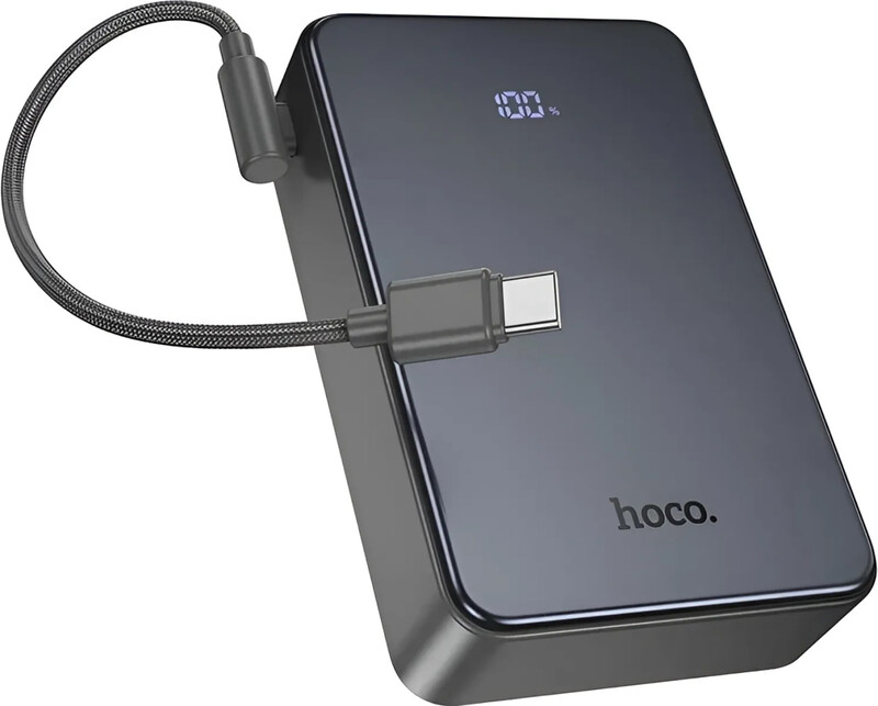 Универсальная мобильная батарея Hoco J170A Starlight 20000mAh, 22.5W Metal Grey (6942007672702)