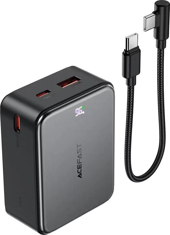 Универсальная мобильная батарея Acefast M28 10000mAh, 22.5W Black (6974316285984)