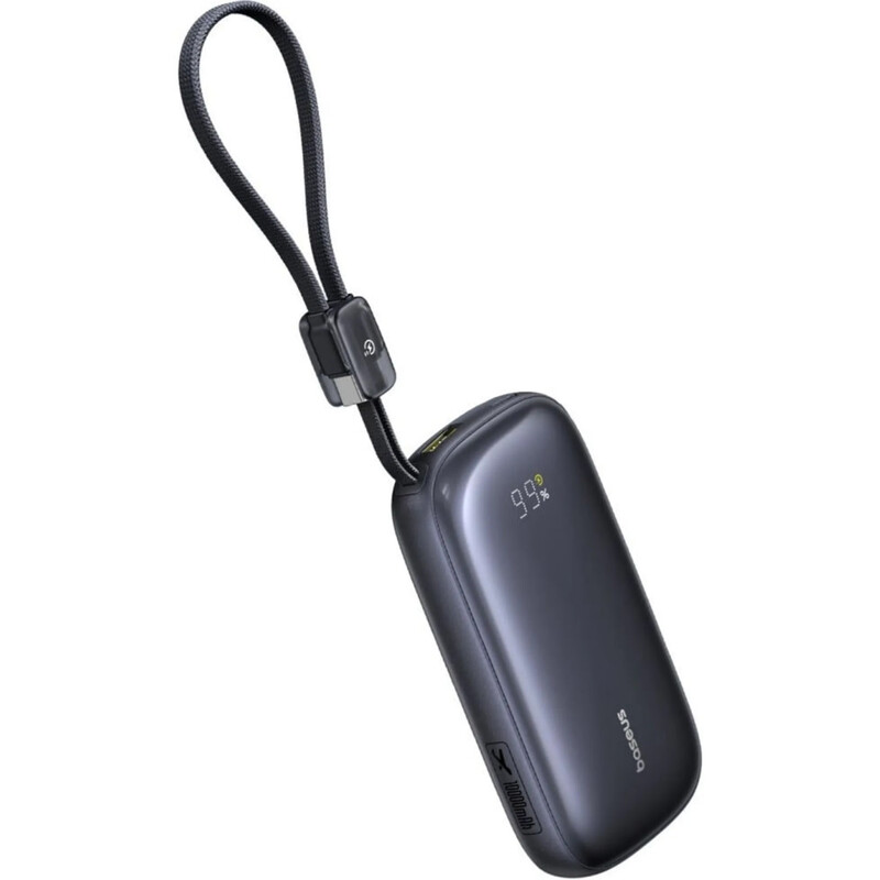 Универсальная мобильная батарея Baseus EnerFill FC21 Qpow 3 Ultra 20000mAh, 22.5W Cosmic Black (E0027M00)