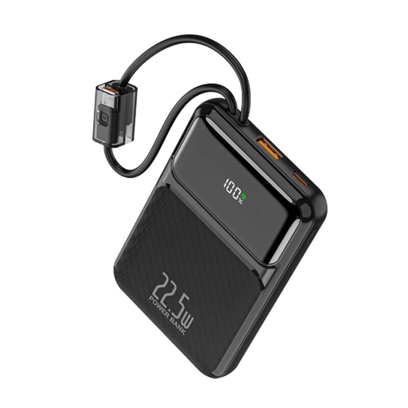 Універсальна мобільна батарея WUW Y158 10000mAh, 22.5W Black (Y158)