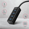 Фото - USB-хаб Axagon Mini hub SuperSpeed USB-C Black (HUE-M1C) | click.ua