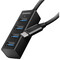 Фото - USB-хаб Axagon Mini hub SuperSpeed USB-C Black (HUE-M1C) | click.ua