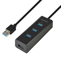 USB-хаб Axagon Charging hub USB3.0 Black (HUE-S2BL)