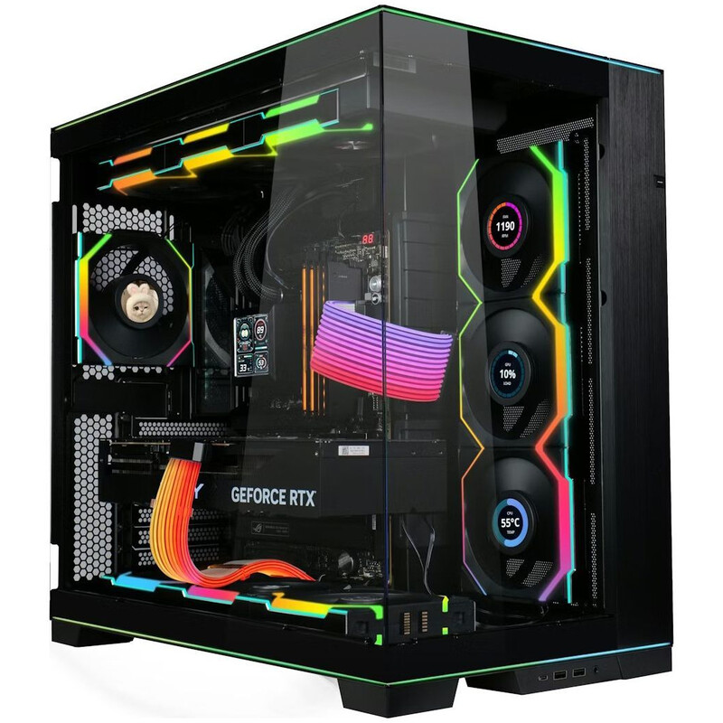 Вентилятор Lian Li Uni Fan SL Wireless LCD 120 A-RGB Black (G99.12SLLCD1W1B.00)