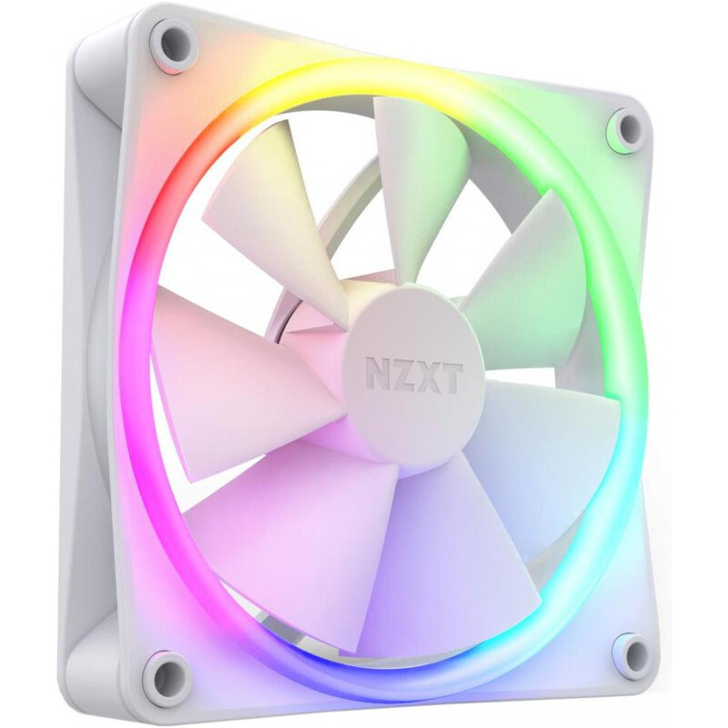 Вентилятор NZXT F140 RGB Twin White (RF-R14DF-W1)