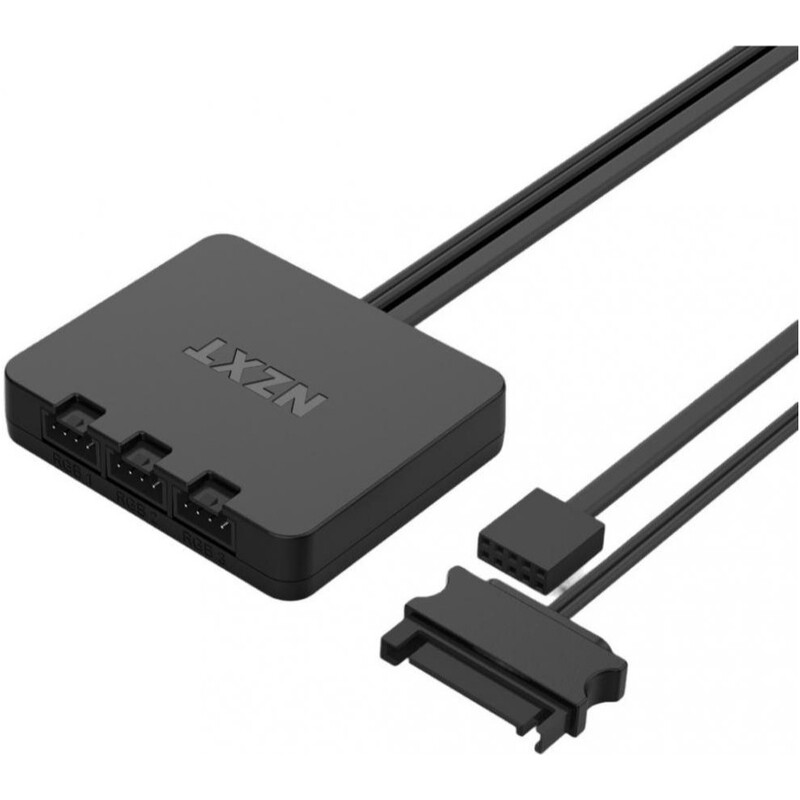 Вентилятор NZXT F140 RGB Twin White (RF-R14DF-W1)