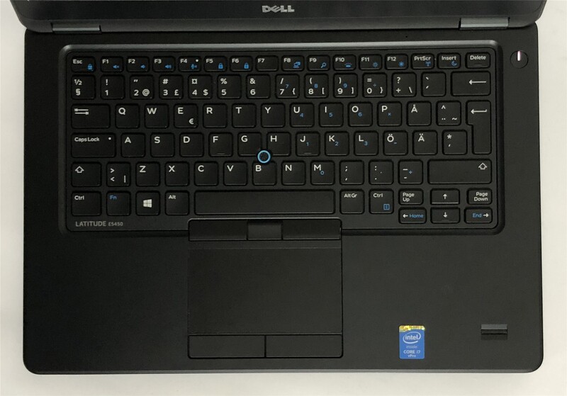 Ноутбук Dell Latitude E5450 / 14" FullHD IPS / i7-5600U / 8GB / 180GB SSD / NVidia GeForce GT 840M, 2GB / Win10Pro / 4G/LTE / Backlight / сканер отпечатка - Б/у