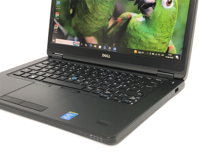 Ноутбук Dell Latitude E5450 / 14" FullHD IPS / i7-5600U / 8GB / 180GB SSD / NVidia GeForce GT 840M, 2GB / Win10Pro / 4G/LTE / Backlight / сканер отпечатка - Б/у