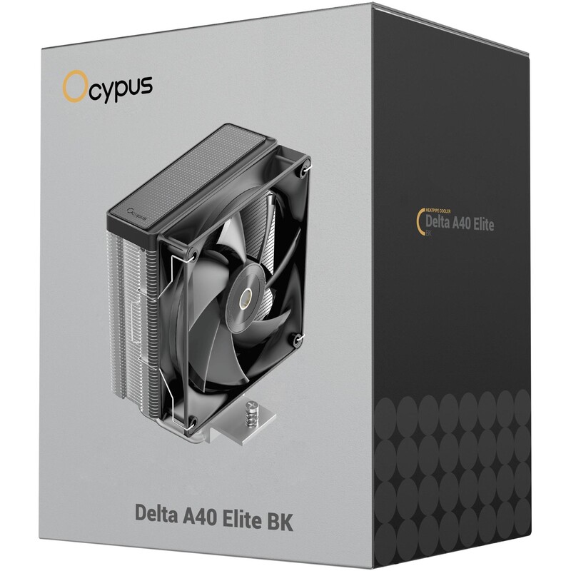 Кулер процессорный Ocypus Delta A40 Elite BK (DELTA-A40-BK1NNWN00E-GL)