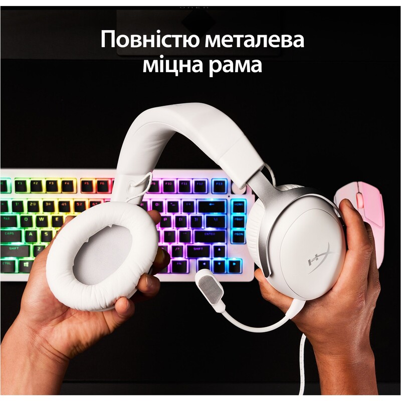 Гарнитура HyperX Cloud III White (BS7C1AA)
