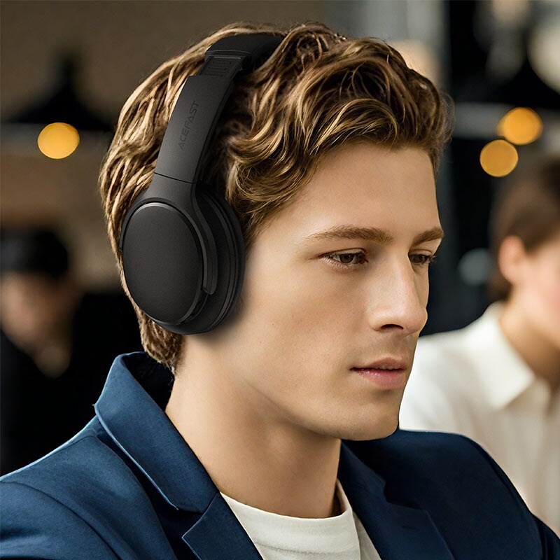 Bluetooth-гарнітура Acefast H10 Black