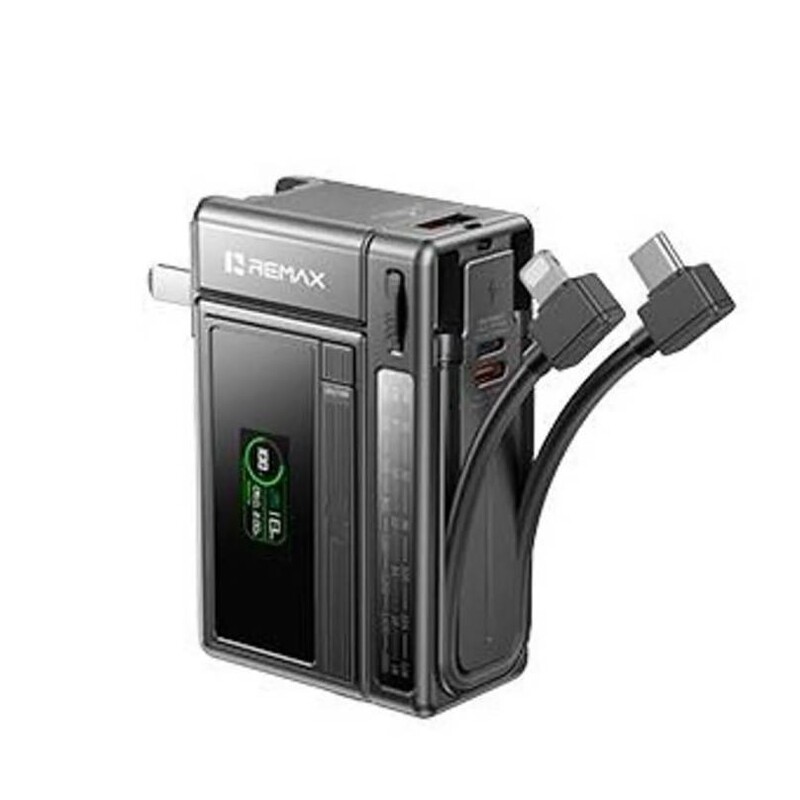 Універсальна мобільна батарея Remax Wayto Series FP-100 10000mAh, 22.5W Black (6954851265559)