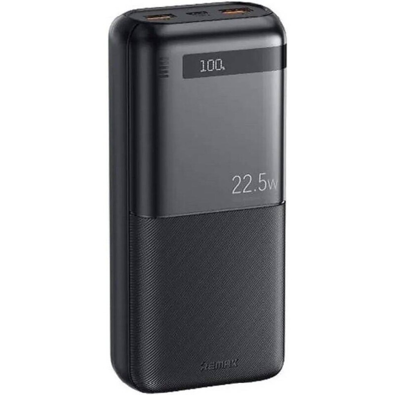 Универсальная мобильная батарея Remax Piloteer Series RPP-72 20000mAh, 22.5W Black (6954851212812)