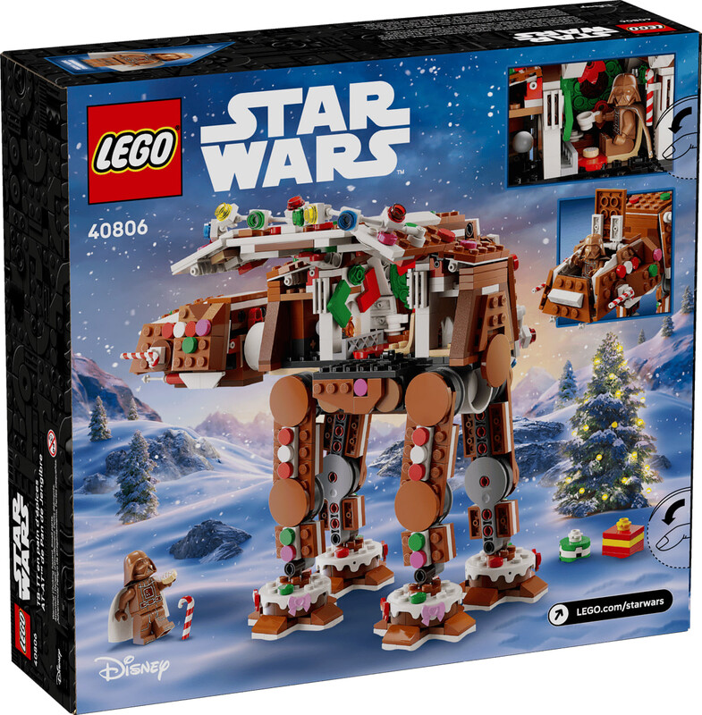 Конструктор LEGO Star Wars Пряниковий крокохід AT-AT (40806)