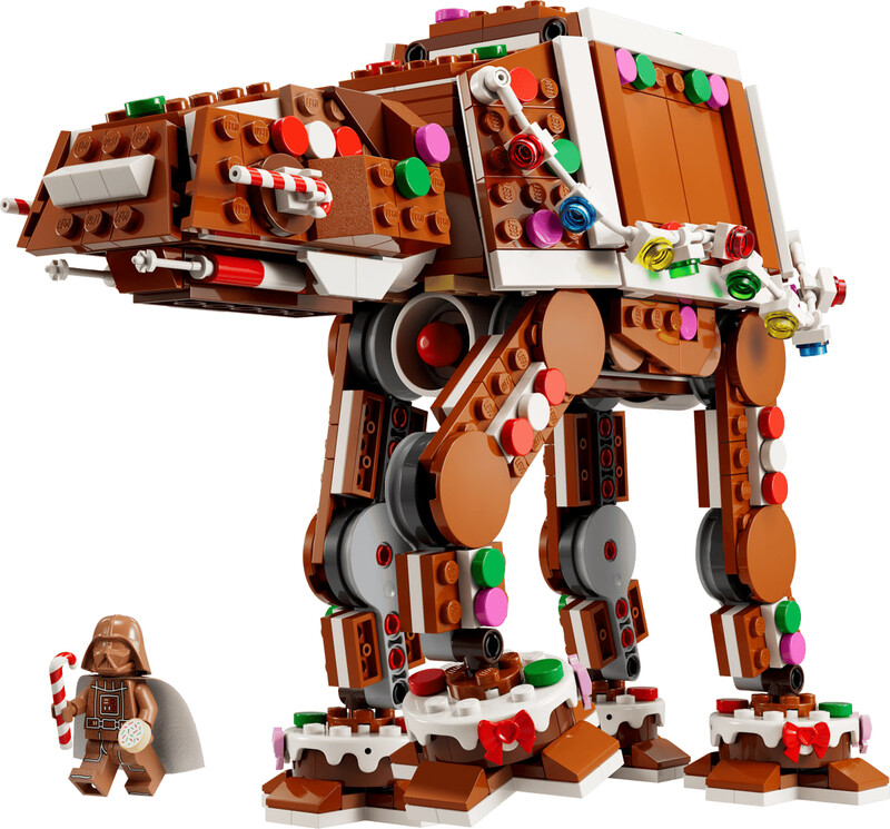 Конструктор LEGO Star Wars Пряниковий крокохід AT-AT (40806)