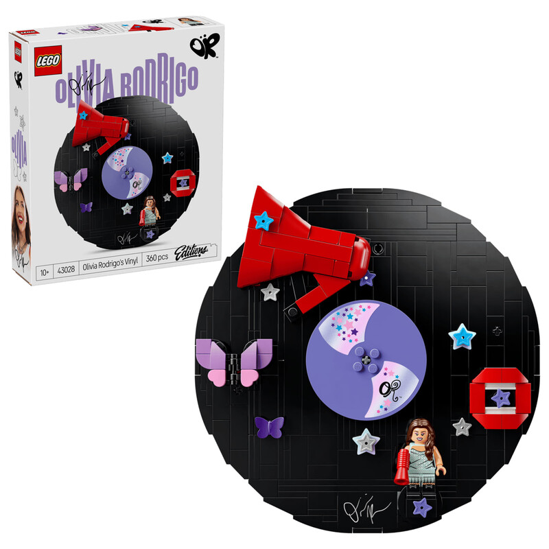 Конструктор LEGO Editions Music Вініл Олівії Родріґо (43028)