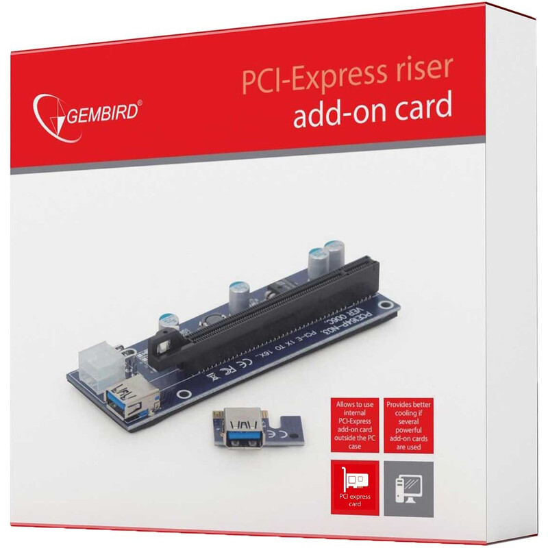 Райзер Gembird PCI-Express (RC-PCIEX-03)