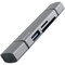 Фото - Картридер Proove Arc Link 3 in 1 Silver (HBAL00210014) | click.ua