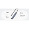 Фото - USB-хаб Cudy 5-in-1 USB 3.0 Type-C - 3xUSB, USB-C, RJ-45 (UH605) | click.ua