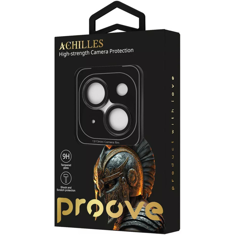 Защитное стекло Proove Achilles для камеры Apple iPhone 13/13 Mini Blue (CPPAIP13M008)
