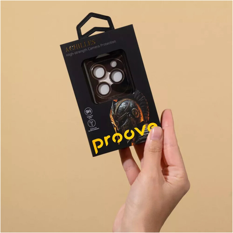 Защитное стекло Proove Achilles для камеры Apple iPhone 13 Pro/13 Pro Max Graphite(CPPAIP13PM27)