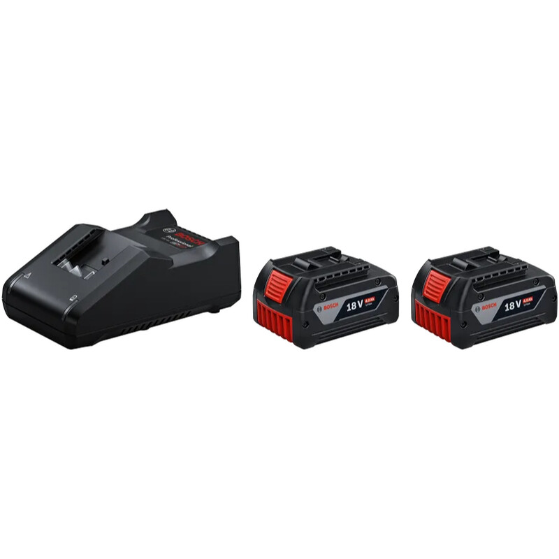 Набір акумулятор і зарядний пристрій Bosch GBA 18V, 2х4Аh (1.600.A01.9S0)
