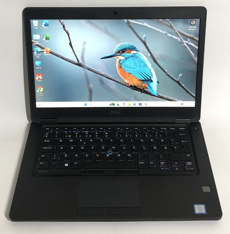 Ноутбук Dell Latitude 5480 / 14" FullHD IPS / i7-7600U / 8GB / 256GB SSD / NVidia GeForce 930MX, 2GB / Win11Pro / Backlight / сканер отпечатка - Б/у