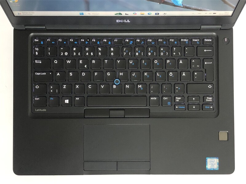 Ноутбук Dell Latitude 5480 / 14" FullHD IPS / i7-7600U / 8GB / 256GB SSD / NVidia GeForce 930MX, 2GB / Win11Pro / Backlight / сканер отпечатка - Б/у