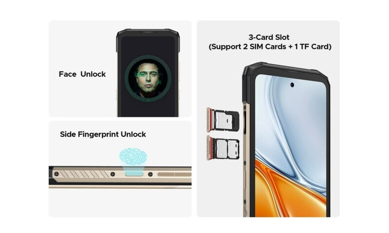 Смартфон Doogee Blade20 Turbo 8/256GB Gold
