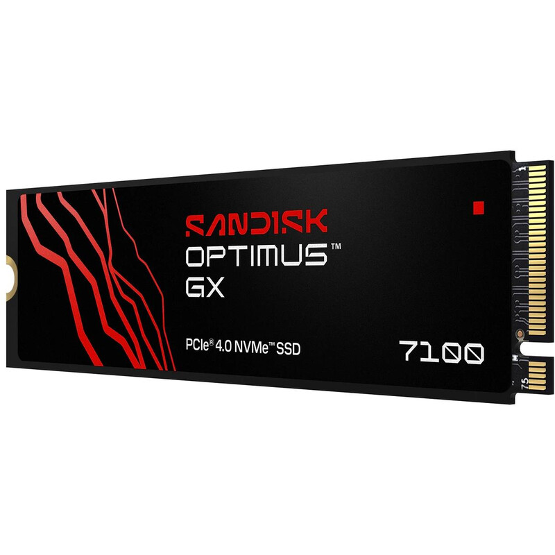 Накопичувач SSD 500GB M.2 NVMe SanDisk Optimus GX 7100 M.2 2280 PCIe Gen4.0 x4 (SDSP71500GAN-000E0)