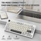 Фото - Клавиатура Attack Shark X86 Starlight White (X86SW_AS) | click.ua