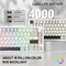Фото - Клавиатура Attack Shark X86 Starlight White (X86SW_AS) | click.ua