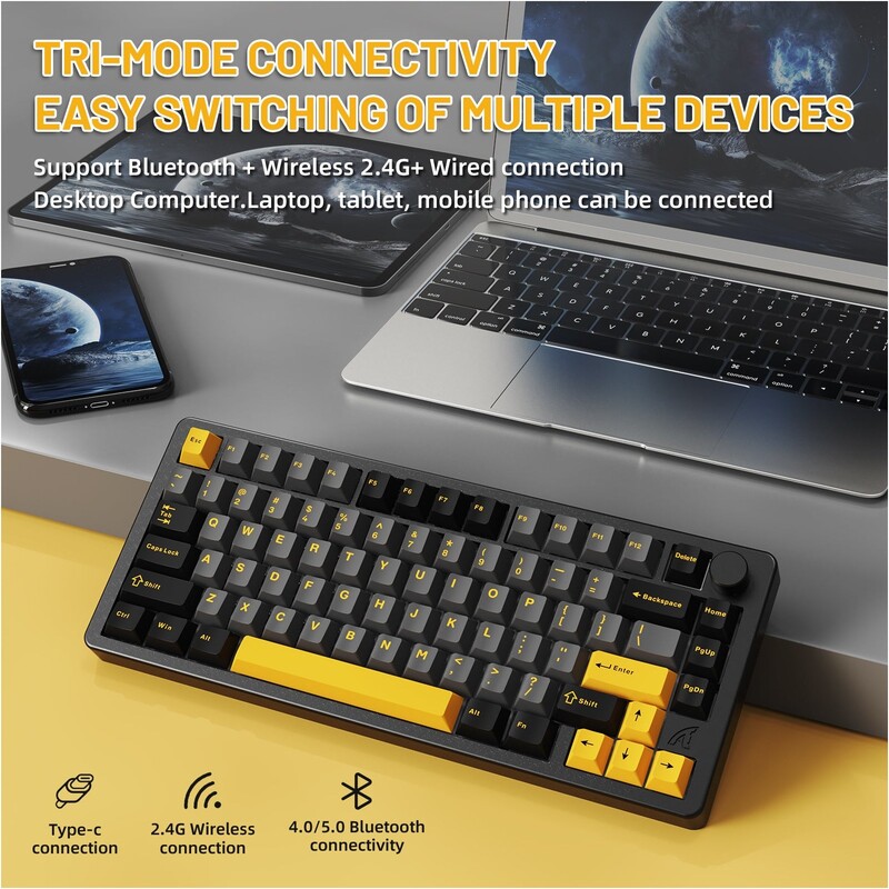 Клавиатура Attack Shark X86 Star Black (X86SB_AS)