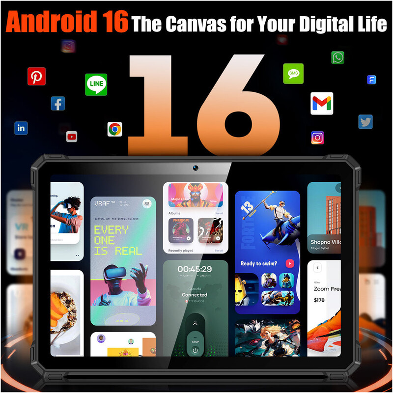 Планшет Orcatab WT1 Pro 6/256GB Black