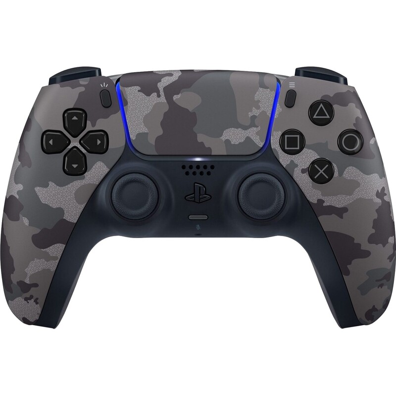 Геймпад бездротовий Sony PlayStation 5 DualSense Grey Cammo (1000050561)