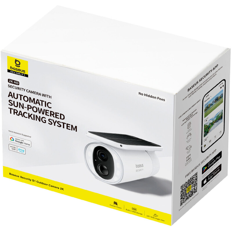 IP-камера Baseus Security S1 2K Outdoor Camera White (S0SW002130)