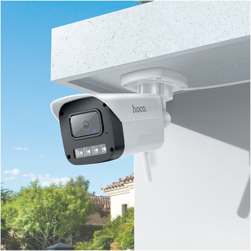 IP-камера Hoco D4 Outdoor Camera White (6942007635585)