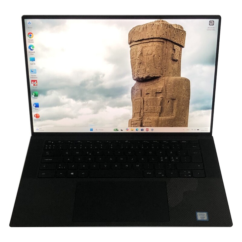 Ноутбук Dell Precision 5550 / 15.6" FullHD IPS / Xeon W-10855M / 32GB / 512GB SSD / nVidia Quadro T2000, 4GB / Win11Pro / Backlight / сканер відбитка - Б/в