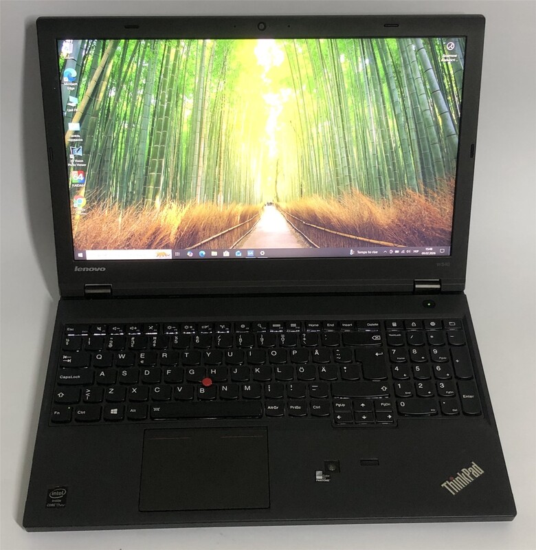 Ноутбук Lenovo ThinkPad W540 / 15.6" FullHD / i7-4800MQ / 16GB / 256GB SSD / NVidia Quadro K2100M, 2GB / Win10Pro / Backlight / сканер відбитка - Б/в