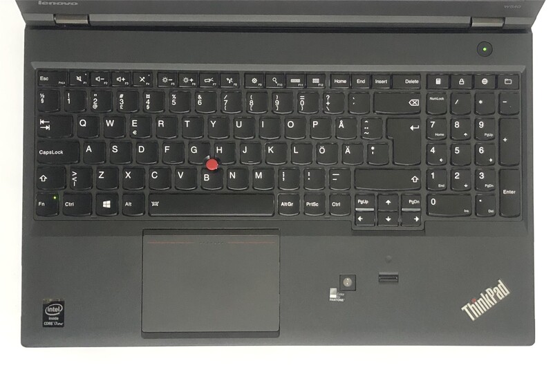 Ноутбук Lenovo ThinkPad W540 / 15.6" FullHD / i7-4800MQ / 16GB / 256GB SSD / NVidia Quadro K2100M, 2GB / Win10Pro / Backlight / сканер відбитка - Б/в